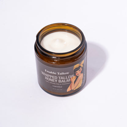 Whipped Beef Tallow and Manuka Honey Balm - Unscented