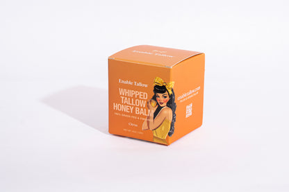 Whipped Beef Tallow and Manuka Honey Balm - Citrus