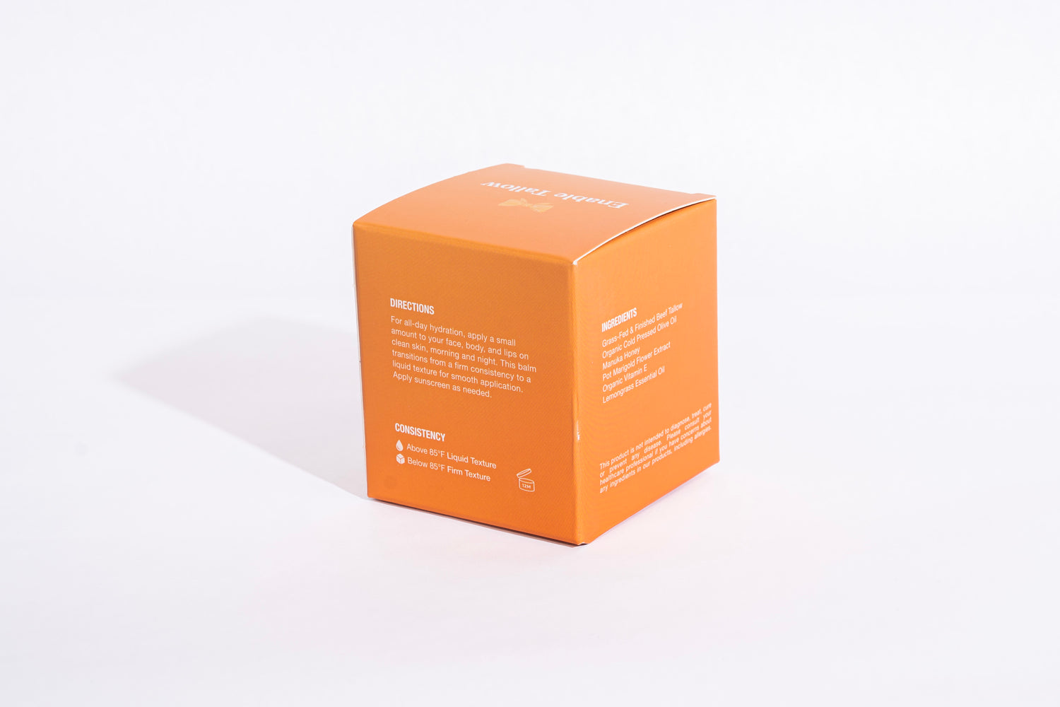 Whipped Beef Tallow and Manuka Honey Balm - Citrus