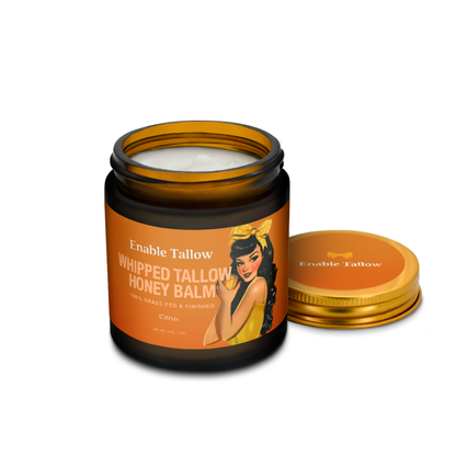 Whipped Beef Tallow and Manuka Honey Balm - Citrus